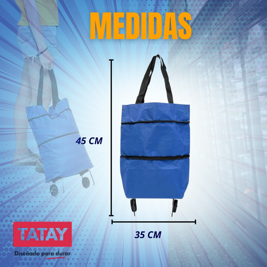 CARRITO DE COMPRAS PLEGABLE TATAY®
