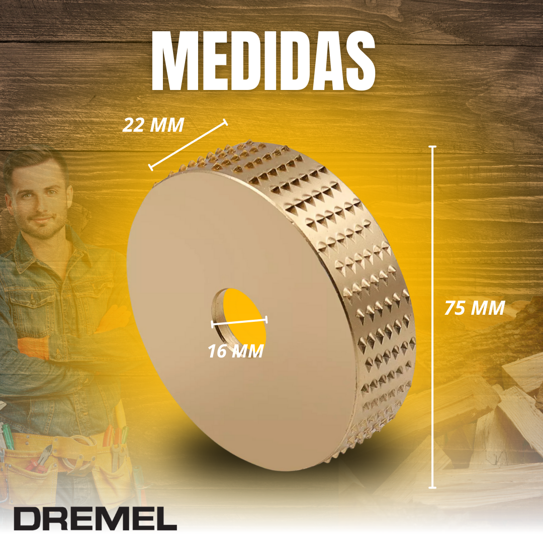 DISCO DE TALLA Y ACANALADO PARA MADERA | DREMEL®