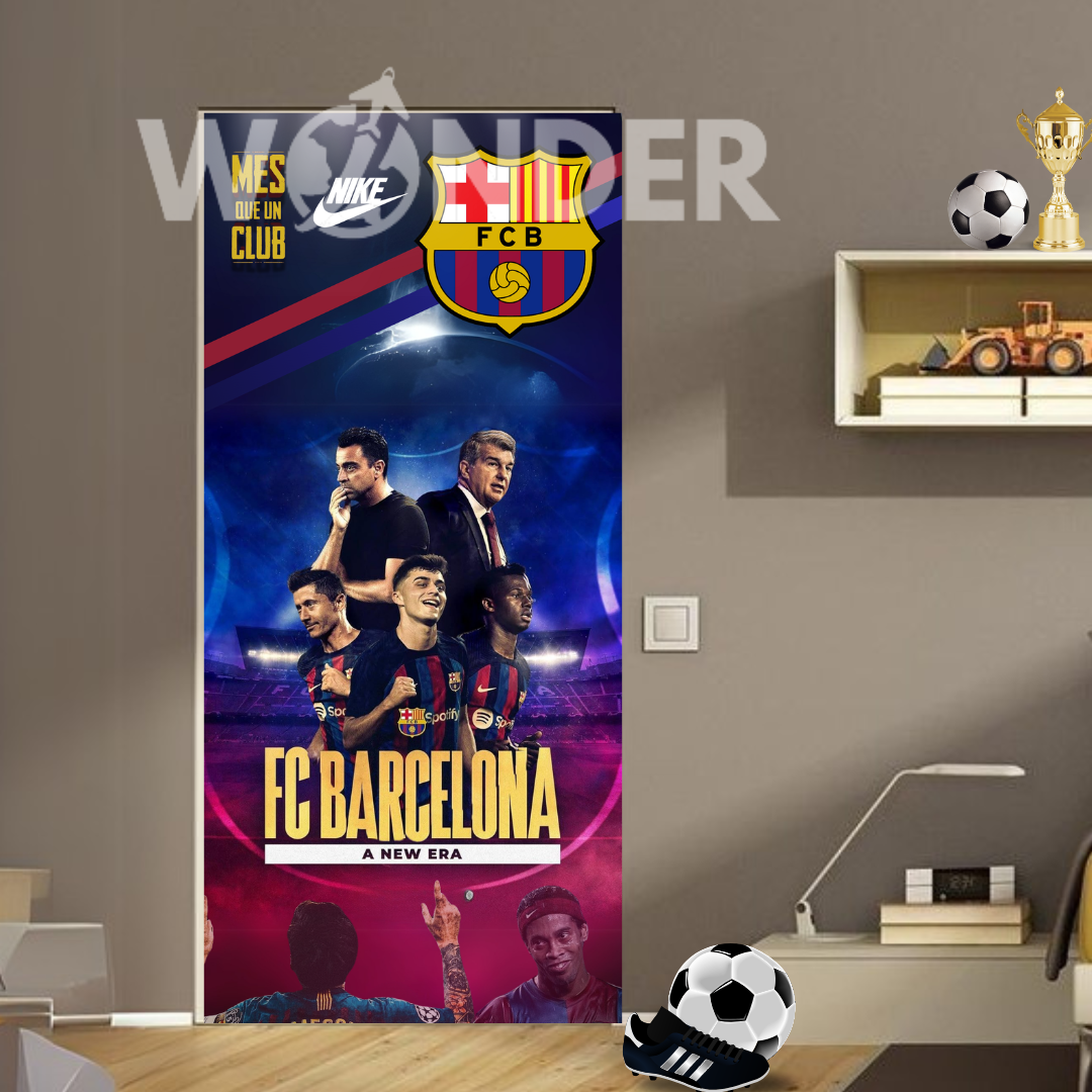 FUNDA DECORATIVA PARA PUERTAS | EQUIPOS DE FUTBOL