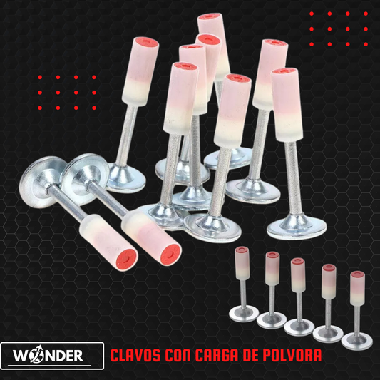 CAJA DE CLAVOS DE POTENCIA x 100 -200 - 400 UND