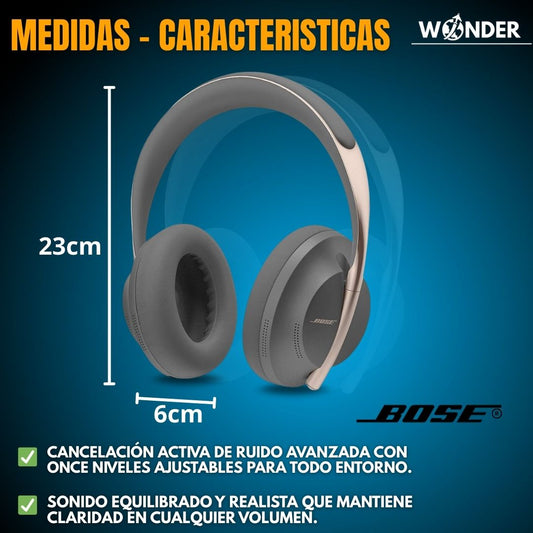 AUDIFONOS INALAMBRICOS |BOSE700®|