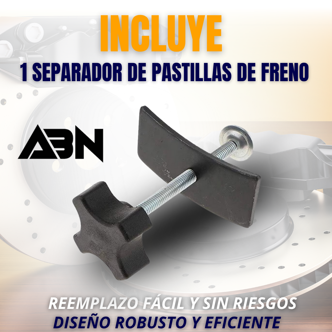 SEPARADOR Y COMPRESOR DE PASTILLAS DE FRENO DE DISCO | ABN®