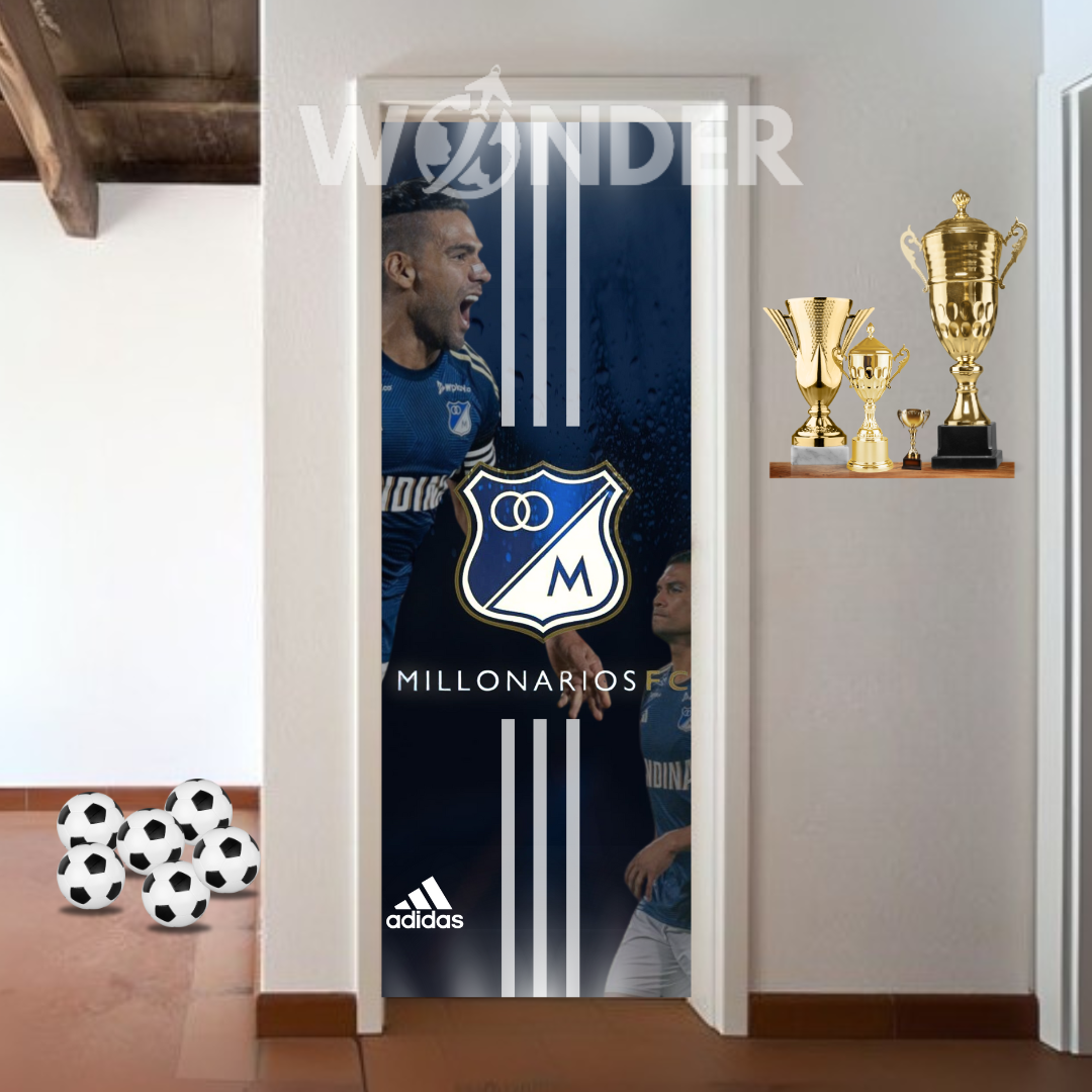 FUNDA DECORATIVA PARA PUERTAS | EQUIPOS DE FUTBOL