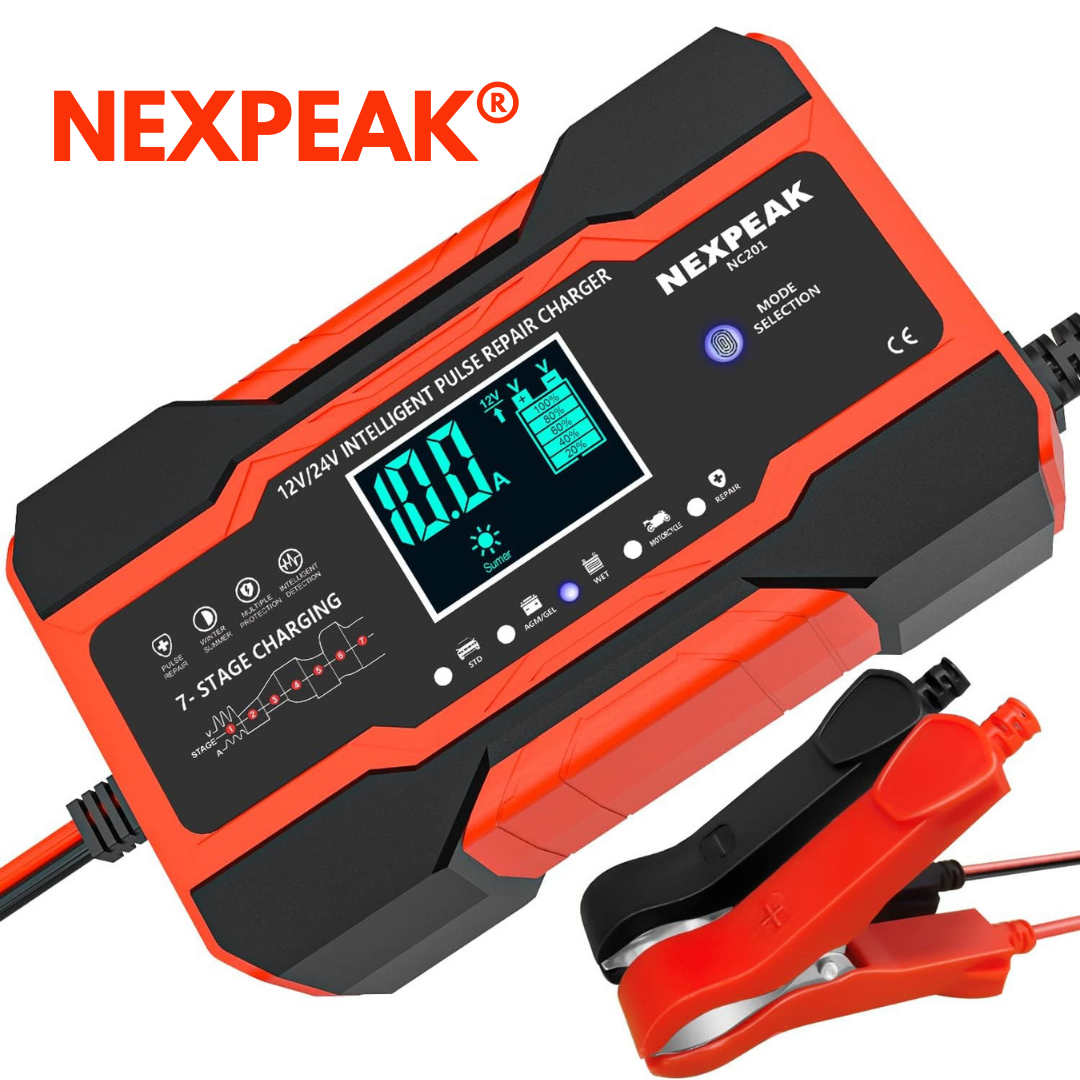 INICIADOR Y CARGADOR DE BATERÍA NEXPEAK®