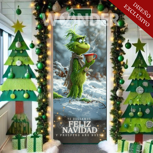 FUNDA NAVIDEÑA PREMIUM® PARA PUERTA