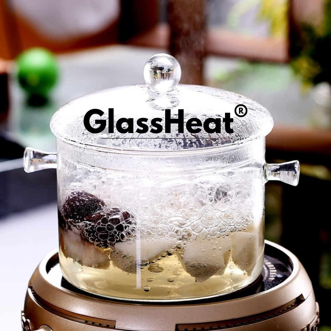 OLLA DE VIDRIO TEMPLADO GLASSHEAT® + 2 EBOOKS DE REGALO
