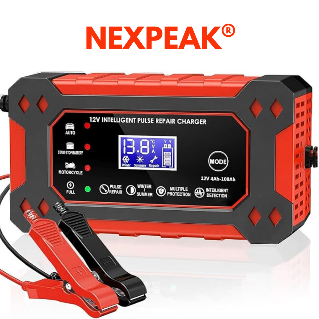INICIADOR Y CARGADOR DE BATERÍA NEXPEAK®