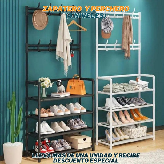 ORGANIZADOR ZAPATERO Y PERCHERO