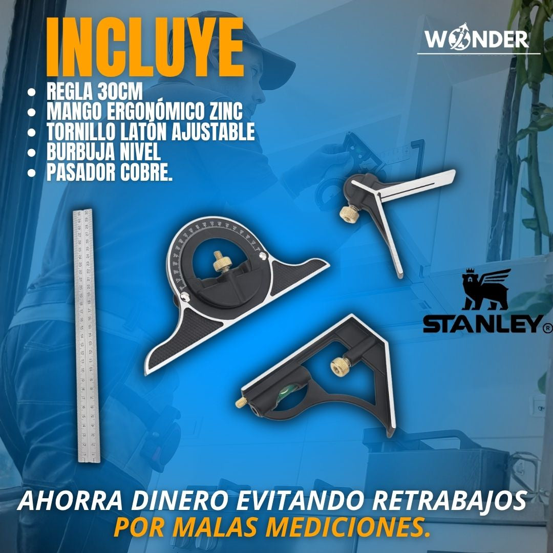 JUEGO DE MEDICION PROFESIONAL |STANLEY®|
