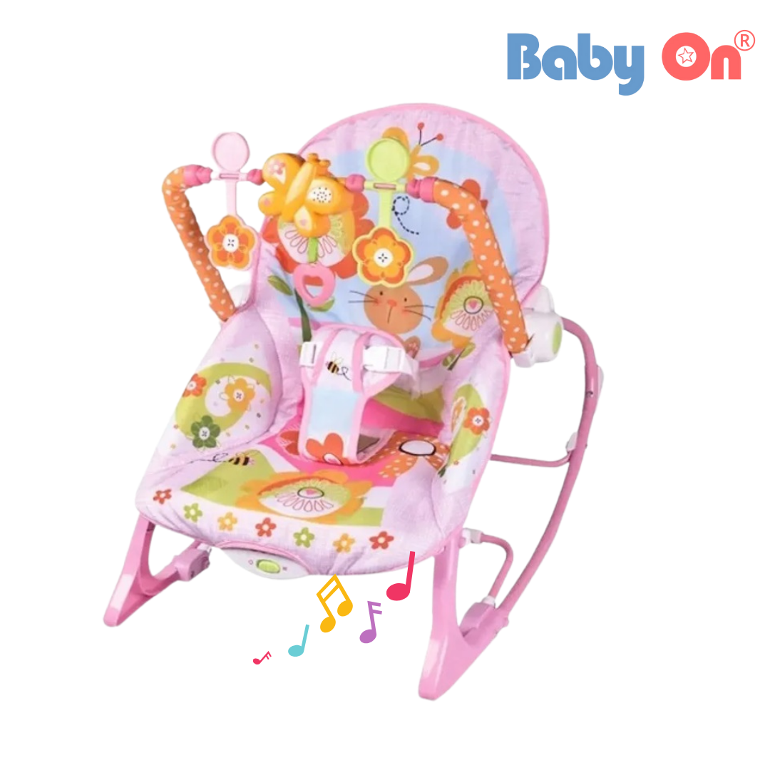 SILLA MECEDORA PARA BEBE CON VIBRACIÓN BabyOn®