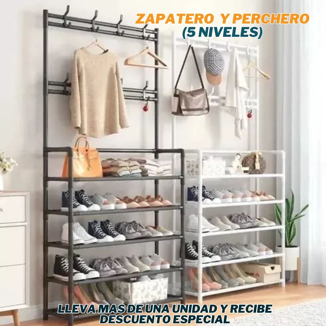 ORGANIZADOR ZAPATERO Y PERCHERO