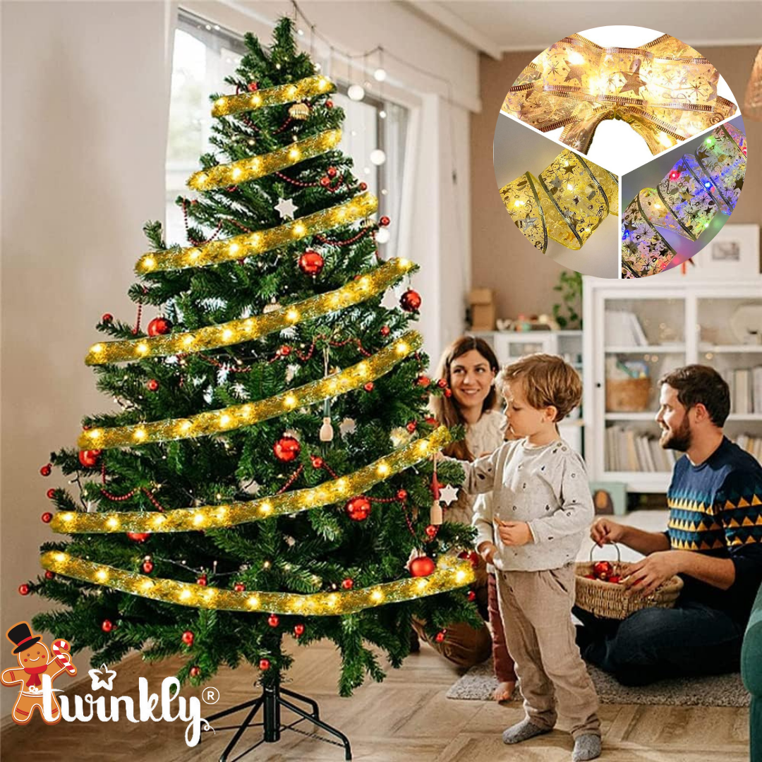 CINTA DE TELA DECORATIVA LED DE 5 METROS TWINKLY®