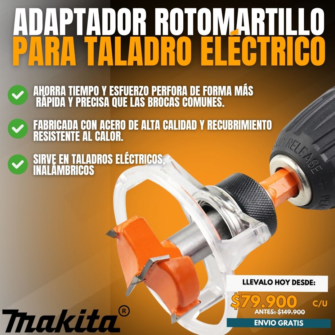 BROCA CON PLANTILLA PARA BISAGRAS MAKITA®