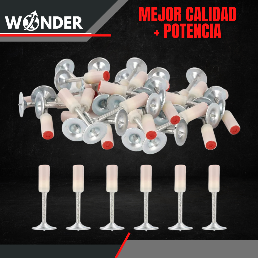 CAJA DE CLAVOS DE POTENCIA x 100 -200 - 400 UND