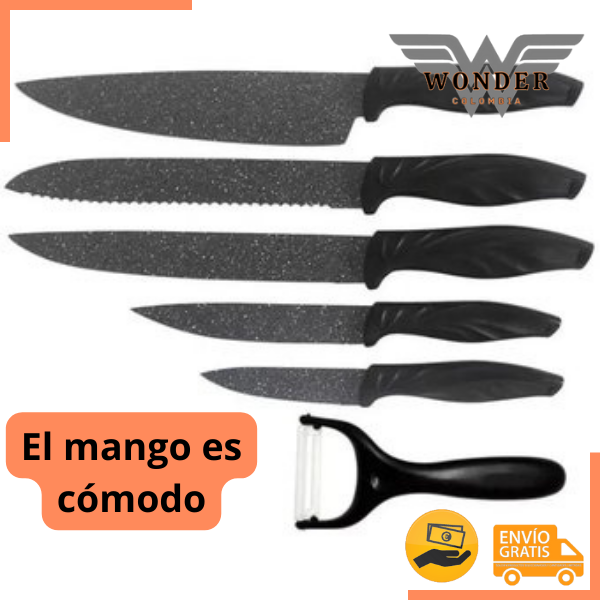 Set De Cuchillos x6