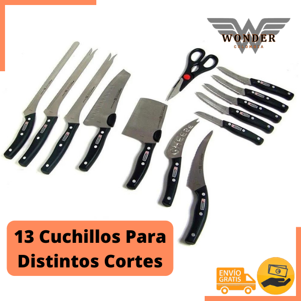 Set Cuchillos X13