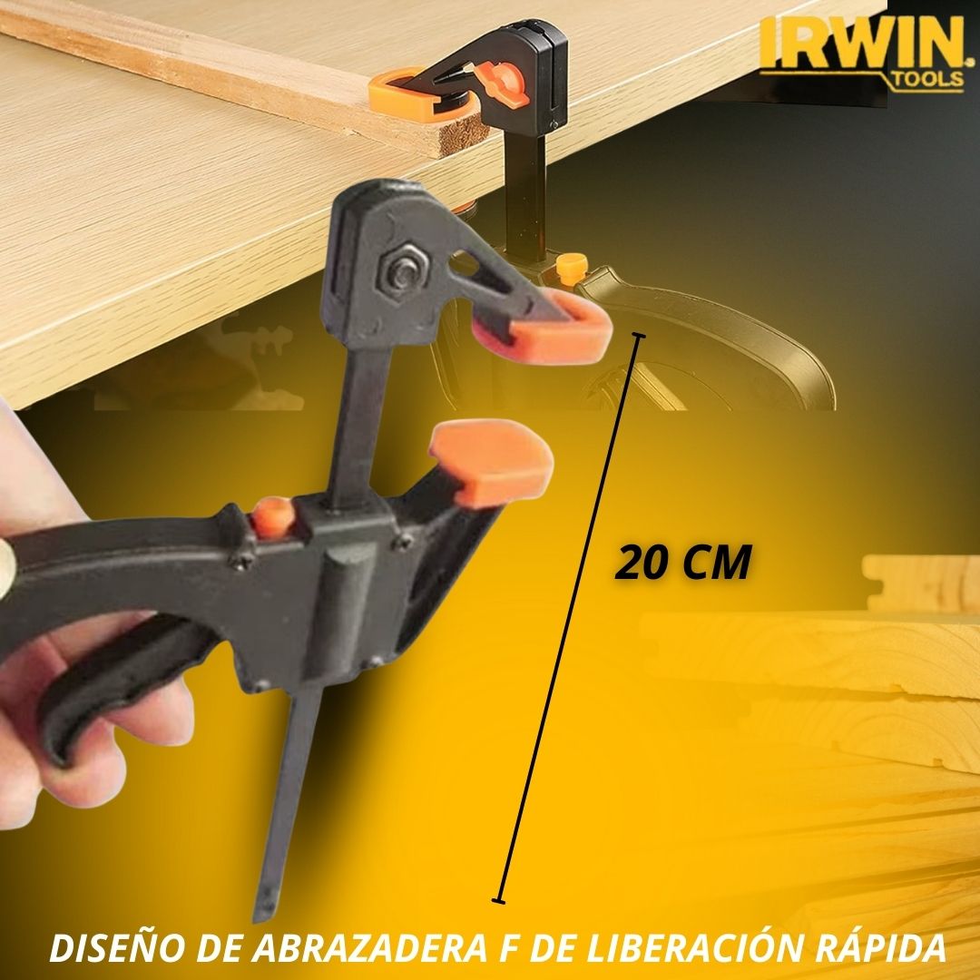 PRENSA AJUSTABLE DE BARRA PARA CARPINTERÍA | IRWIN®