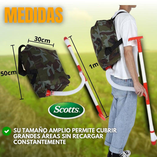 MOCHILA ESPARCIDORA DE FERTILIZANTE |SCOTTS®|