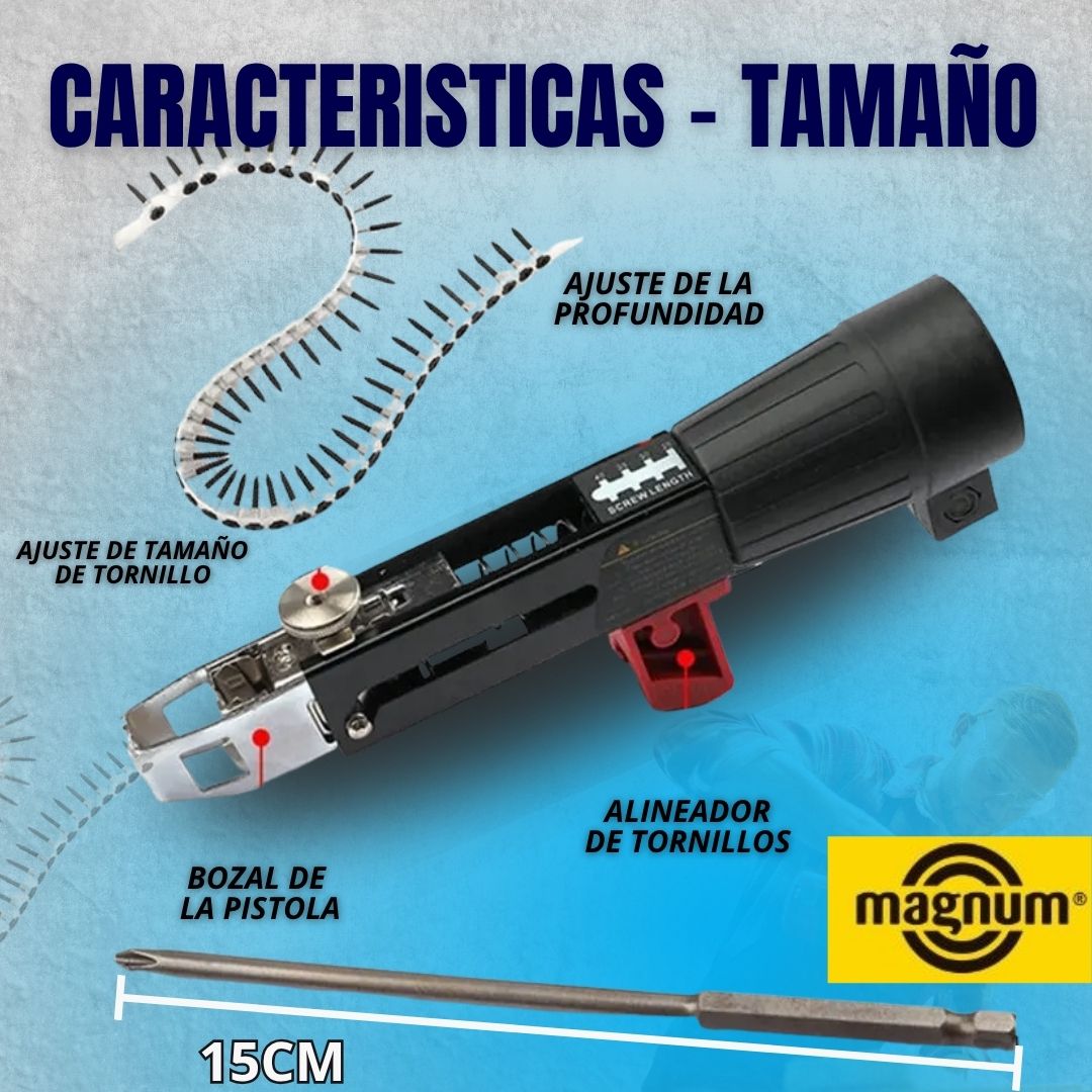 PISTOLA DE TORNILLOS PARA TALADRO - MAGNUM ORIGINAL®