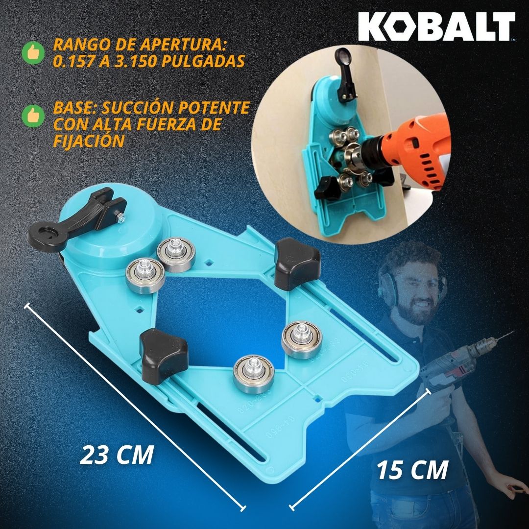 GUÍA DE PERFORACIÓN KOBALT® PARA BALDOSAS Y AZULEJOS