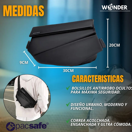 BOLSO ANTIRROBO PREMIUM |PACSAFE®|