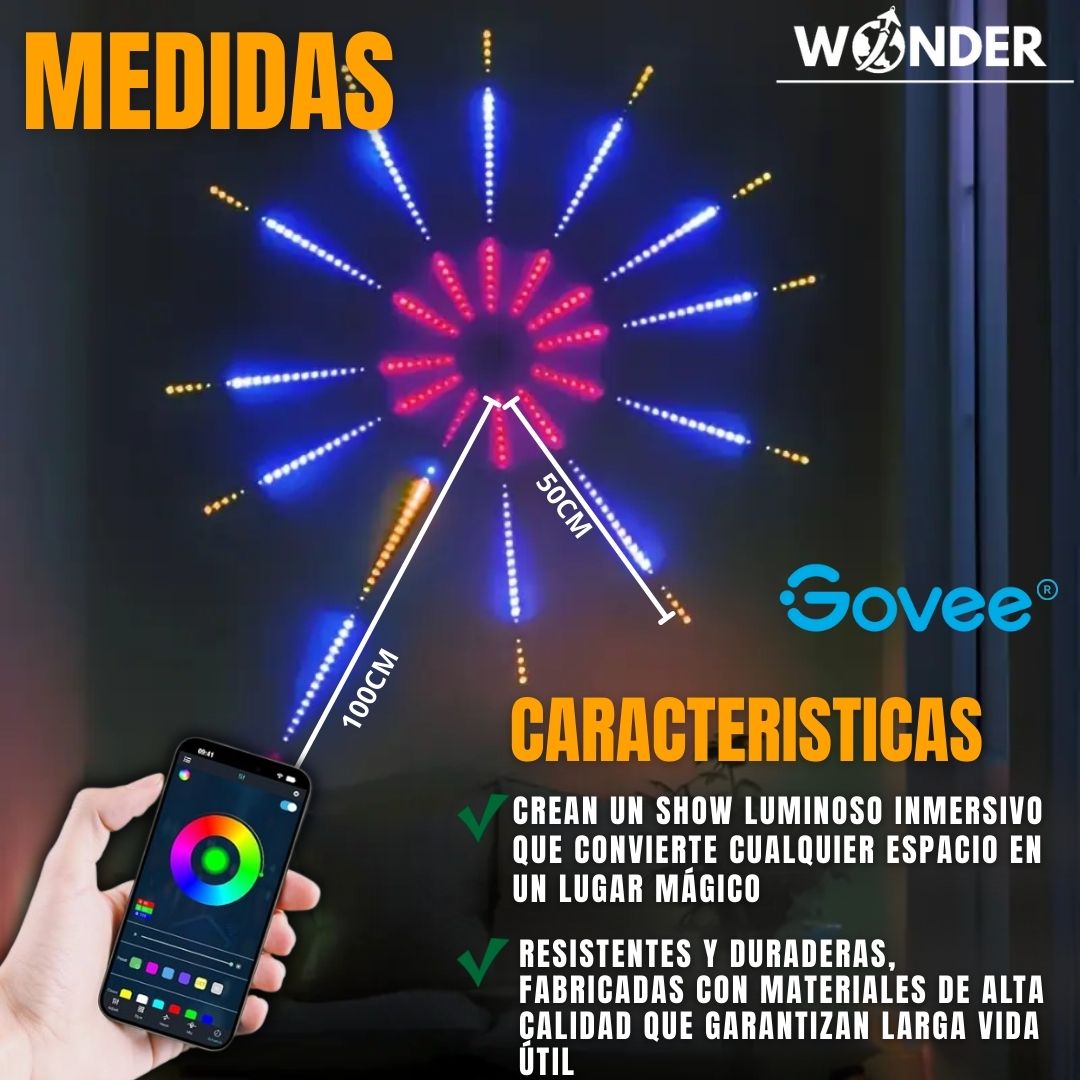 LUCES LED DE FUEGOS ARTIFICIALES |GOVEE®|