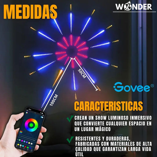 LUCES LED DE FUEGOS ARTIFICIALES |GOVEE®|