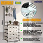 PERCHERO Y ORGANIZADOR CON CUBRE POLVO |IKEA®|