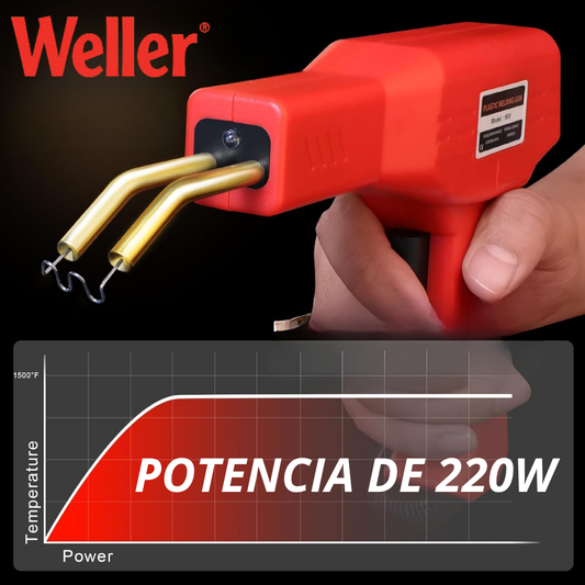KIT DE SOLDADURA PROFESIONAL PARA PLÁSTICO | WELLER®