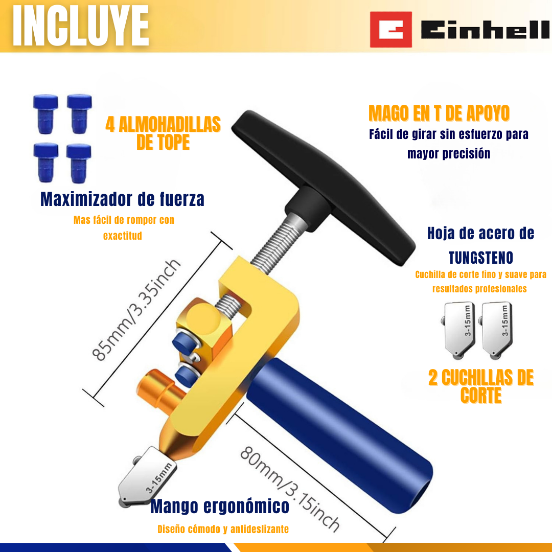 CORTADOR MANUAL DE CERÁMICA Y VIDRIO | EINHELL®