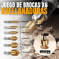 JUEGO DE BROCAS X6 AVELLANADORAS IRWIN®