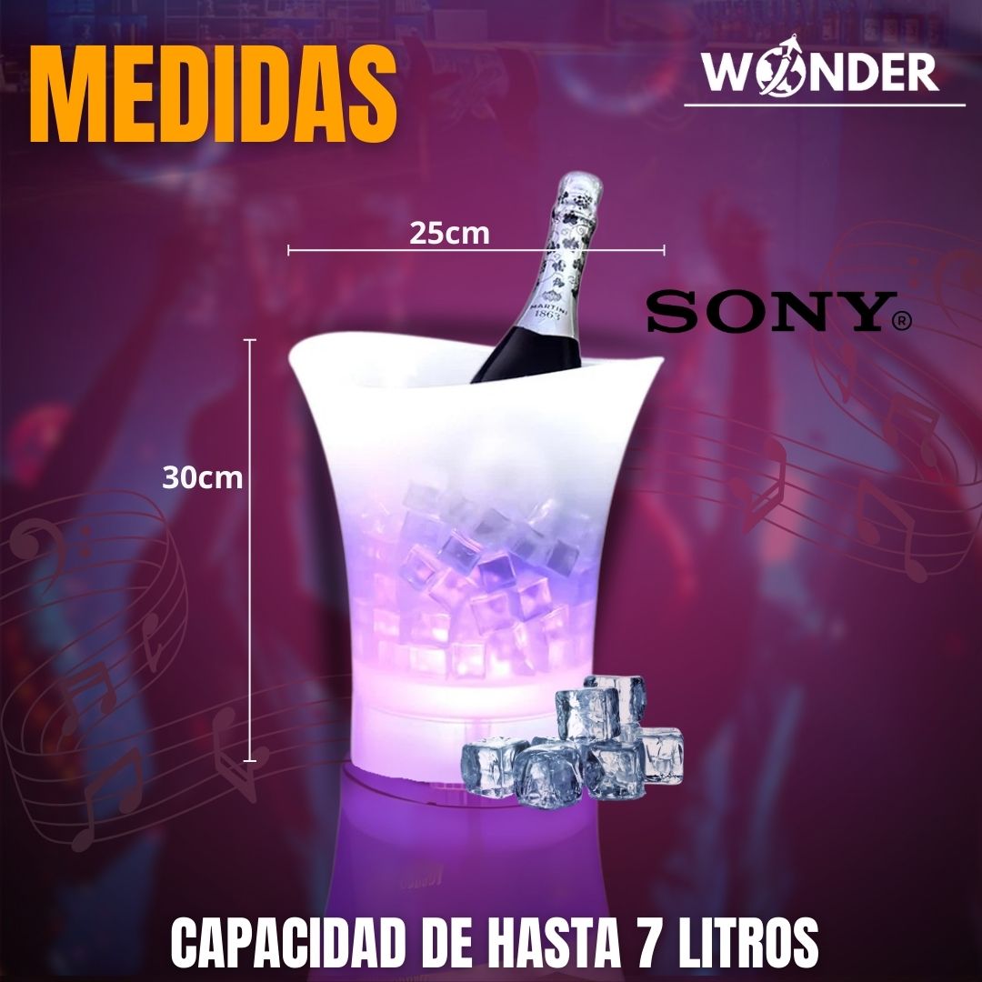 HIELERA PARLANTE 7 LITROS |SONY®|