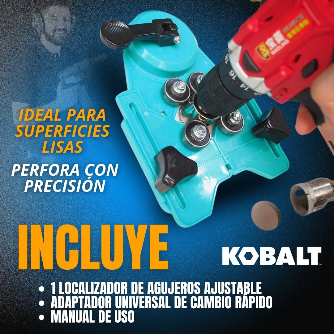 GUÍA DE PERFORACIÓN KOBALT® PARA BALDOSAS Y AZULEJOS