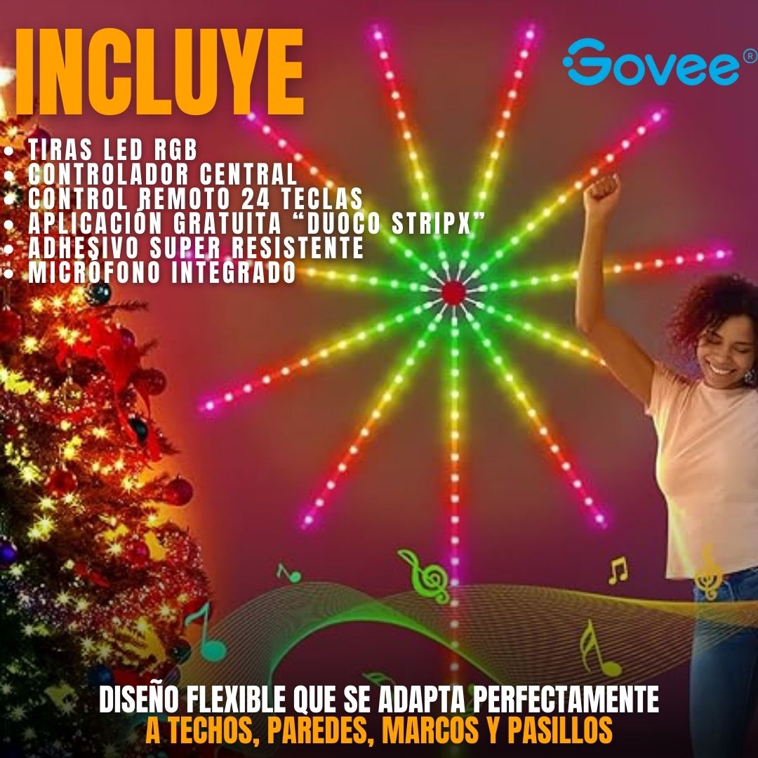 LUCES LED DE FUEGOS ARTIFICIALES |GOVEE®|