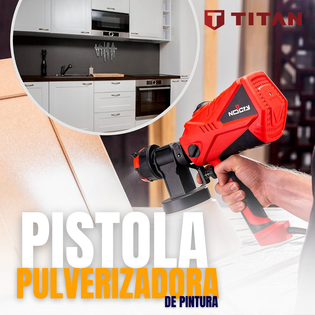 PISTOLA PULVERIZADORA DE PINTURA | TITAN®