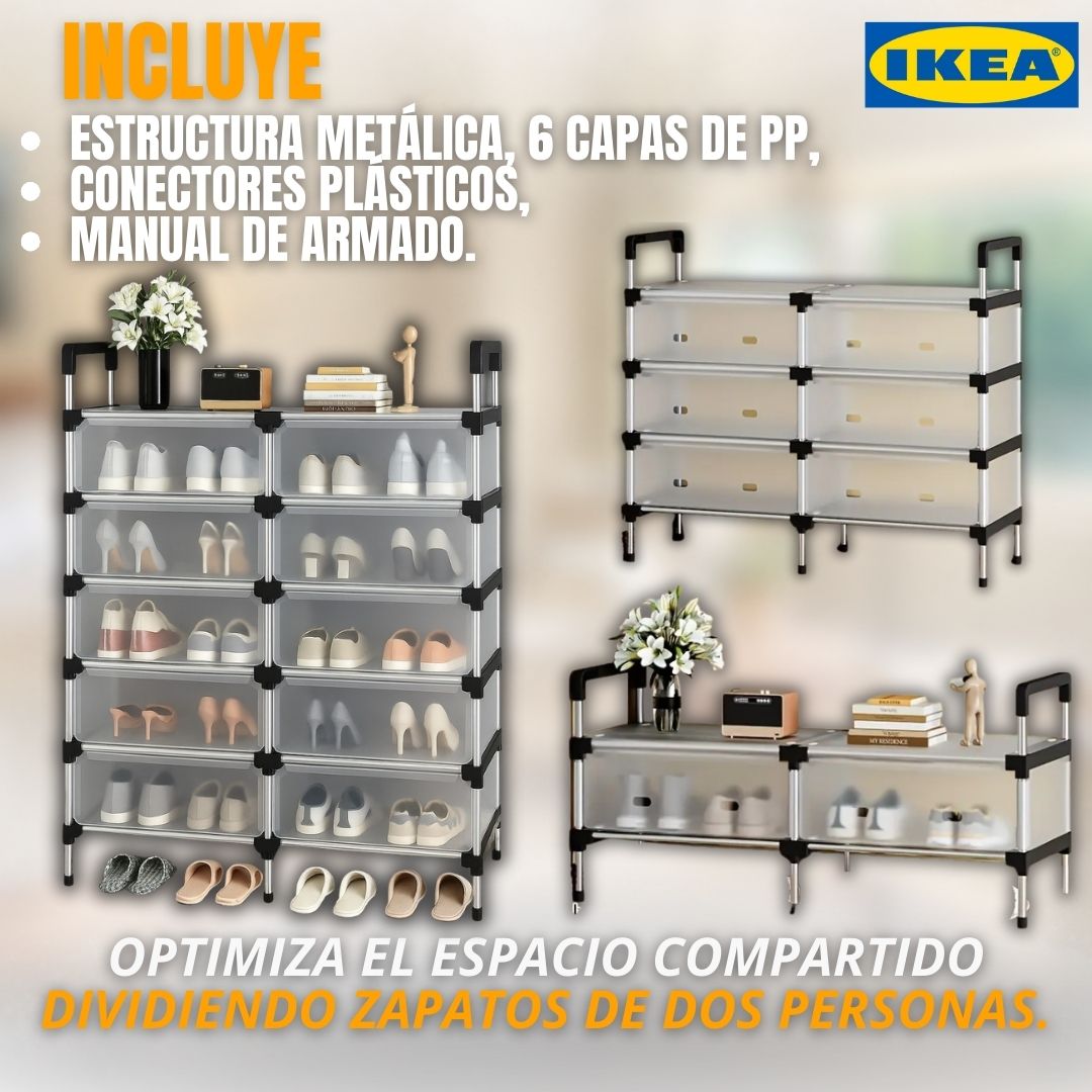 ZAPATERO 2 FILAS 5 NIVELES |IKEA®|