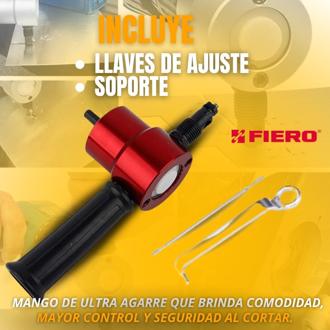 CORTADOR DE LAMINA Y METAL FIERO® PARA TALADRO