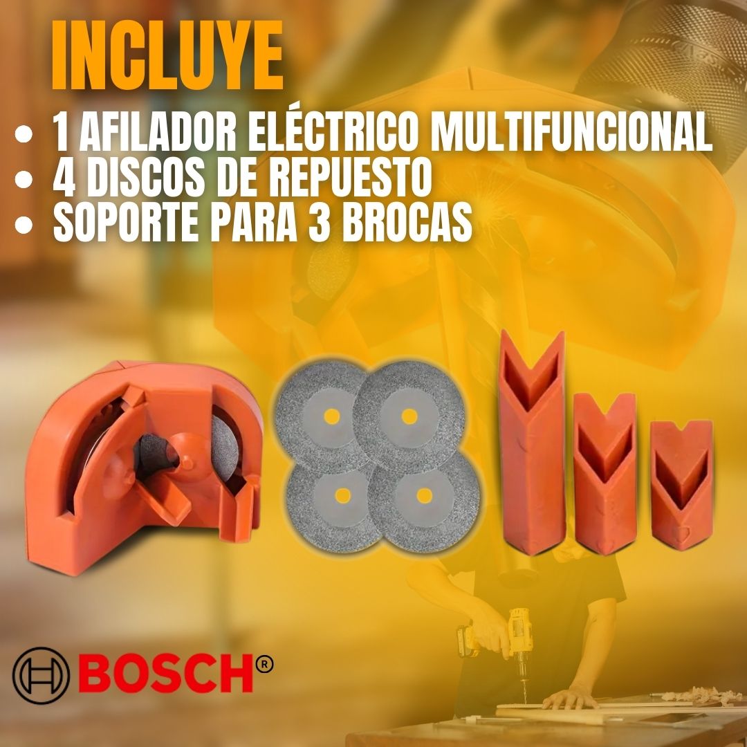 AFILADOR DE BROCAS MULTIFUNCIONNAL |BOSCH®|