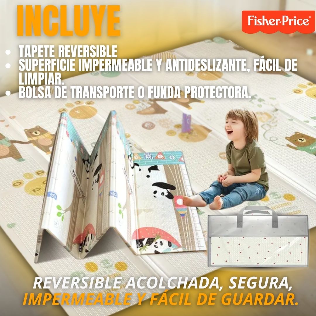TAPETE DE JUEGOS PARA BEBES |FISHER-PRICE ®|