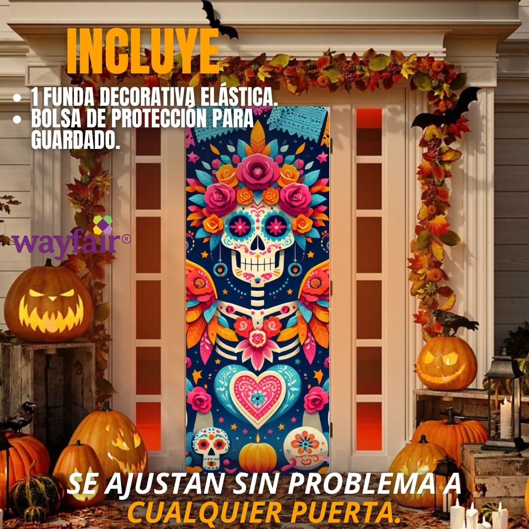 FUNDAS DE HALLOWEEN PARA PUERTAS |WAYFAIR®|