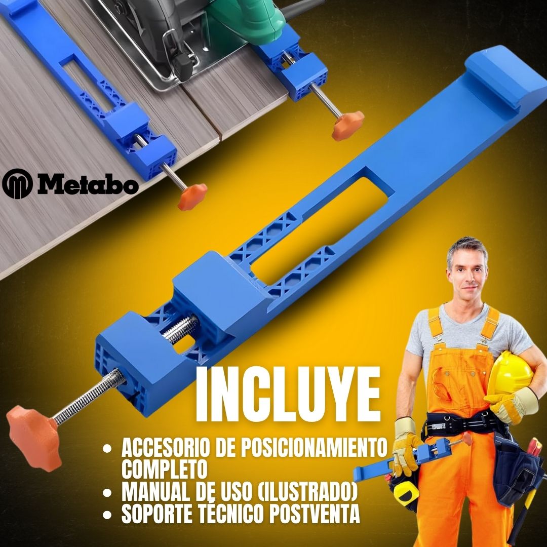 GUÍA DE POSICIONAMIENTO METABO® PARA SIERRA CIRCULAR