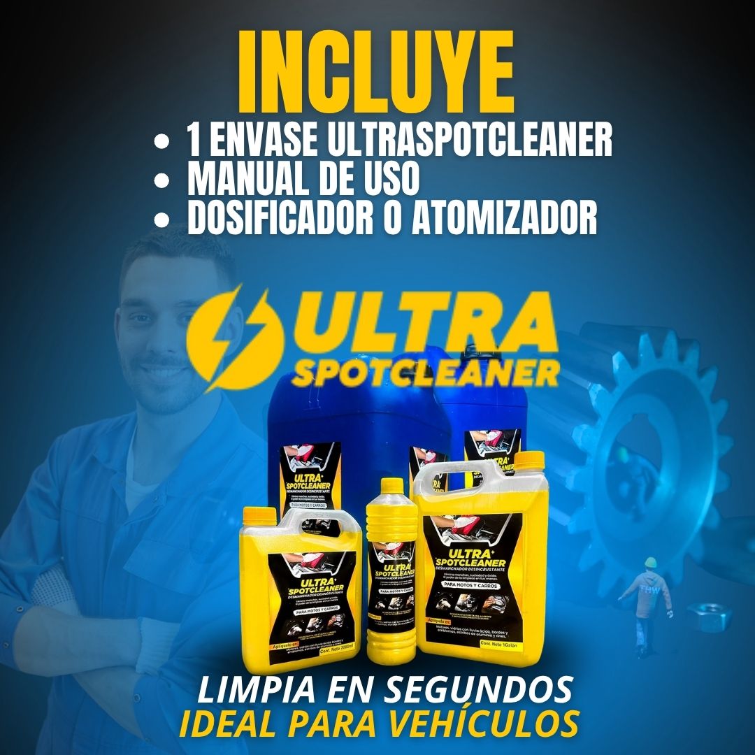 DESMANCHADOR Y DESOXIDANTE| ULTRASPOTCLEANER®