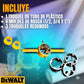 JUEGO DE 6 GIRAMACHOS PARA HACER ROSCAS |DEWALT®|