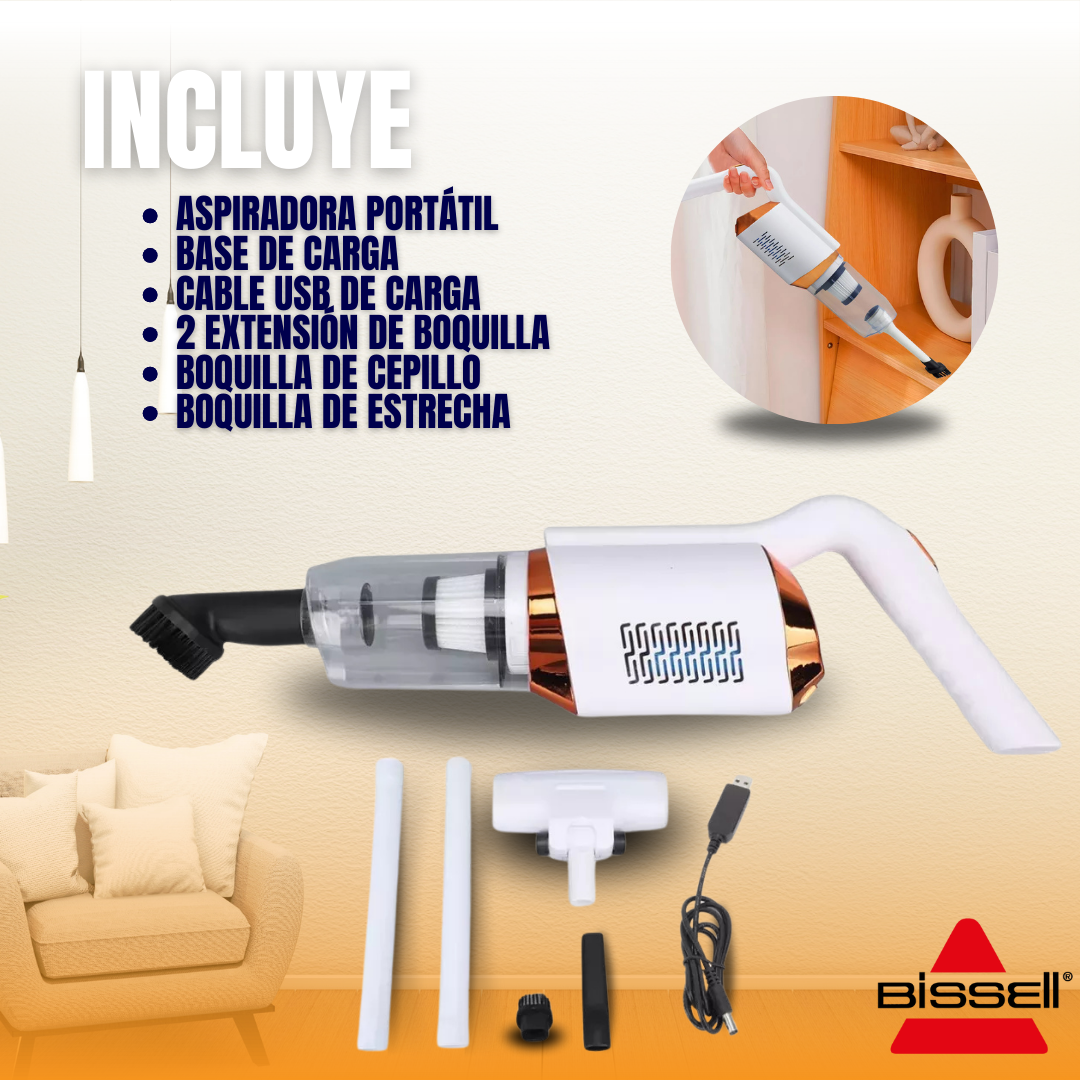 ASPIRADORA INALÁMBRICA RECARGABLE BISSELL®