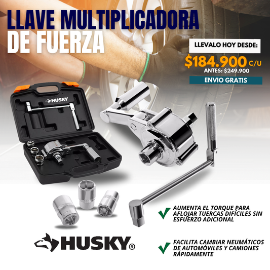 LLAVE MULTIPLICADORA DE FUERZA HUSKY®