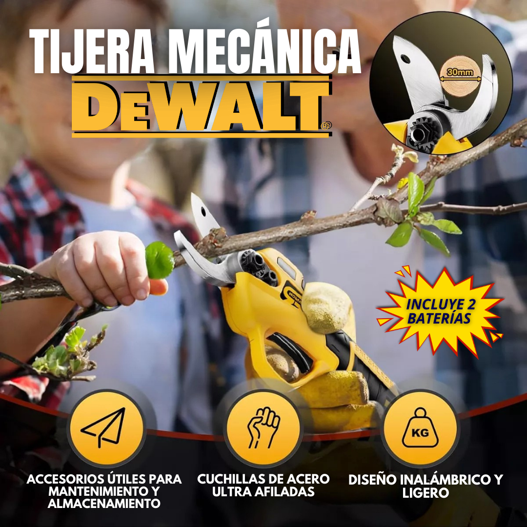 TIJERA MECÁNICA DEWALT® + 2 BATERÍAS