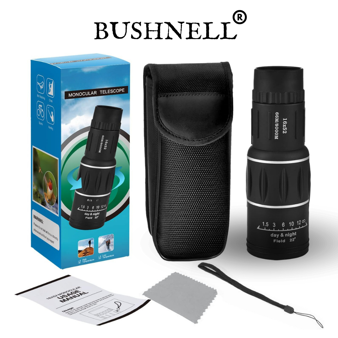 TELESCOPIO MONOCULAR DOBLE ENFOQUE  BUSHNELL®