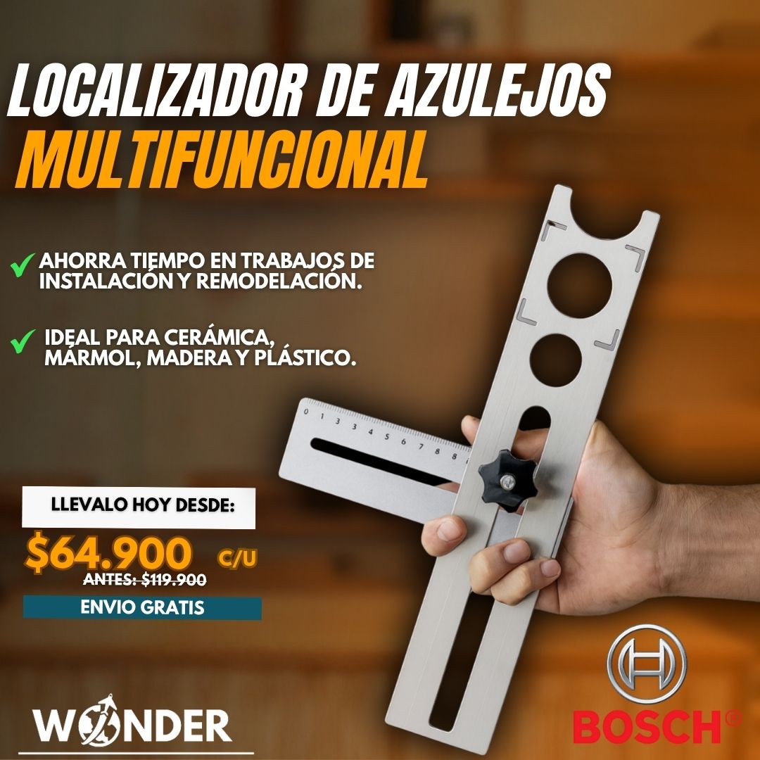 LOCALIZADOR DE AZULEJOS MULTIFUNCIONAL |BOSCH®|