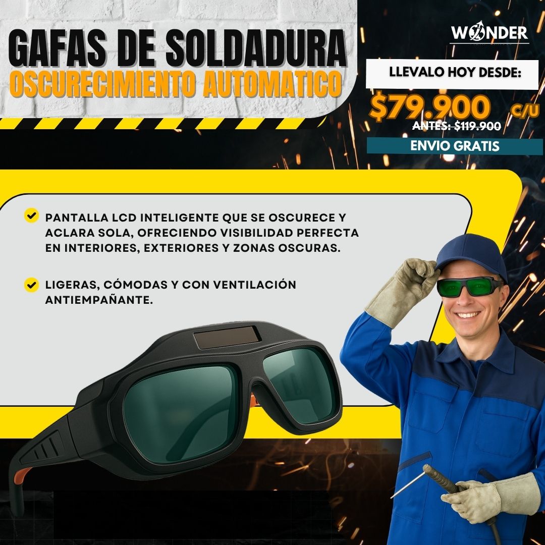 GAFAS DE SOLDADURA CON OSCURECIMIENTO AUTOMATICO | UVEX®