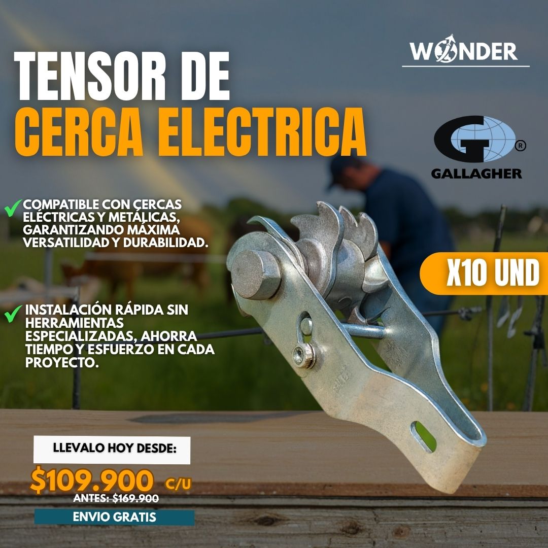 TENSOR DE CERCA ELECTRICA X1OUND |GALLAGHER®|